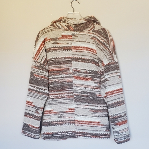 Prana Recycled Wool Blend Relaxed Fit Arria Jacket Western Double Breasted Small - Picture 7 of 8